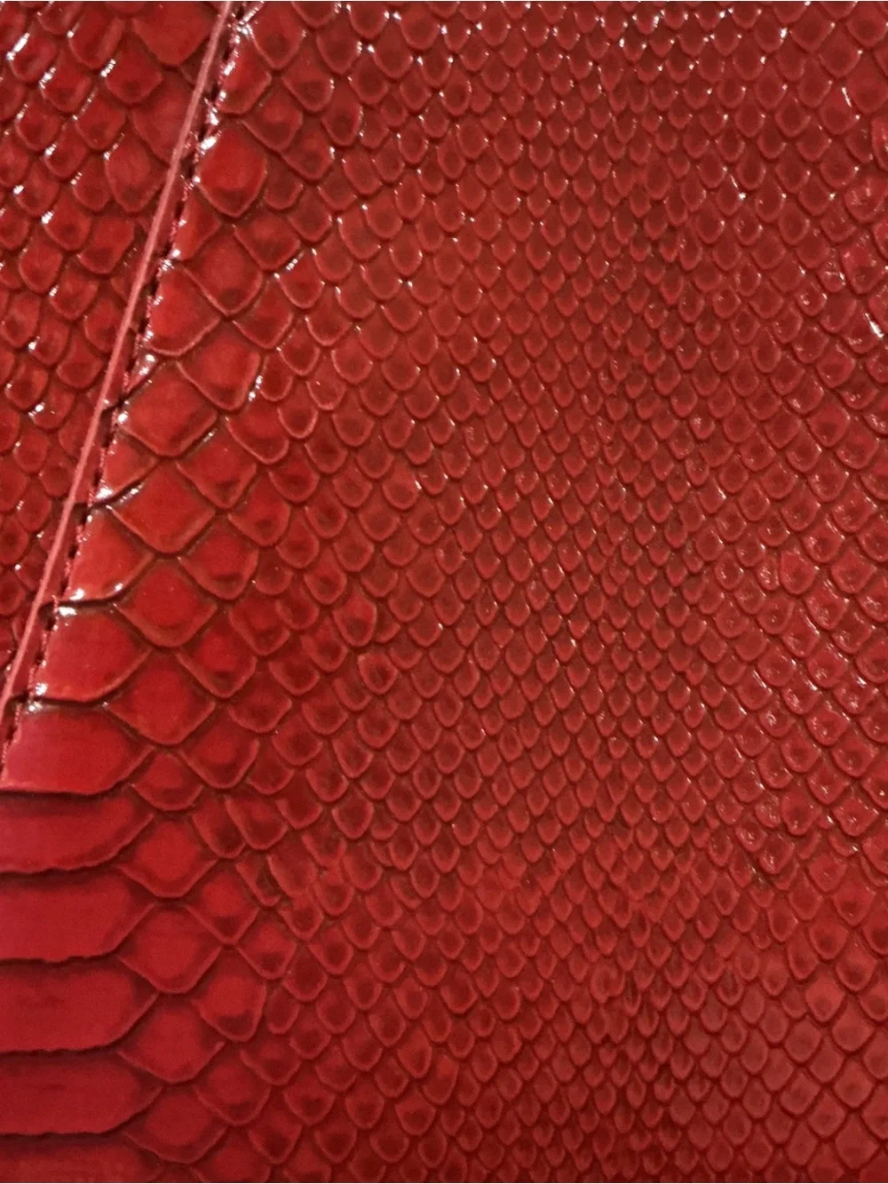 FRANCINE COLLECTIONS Faux Snake Convertible Tech Crossbody Bag